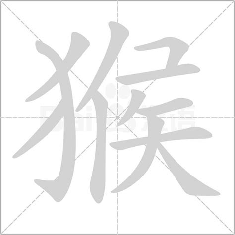 猴字|漢字「猴」：基本資料